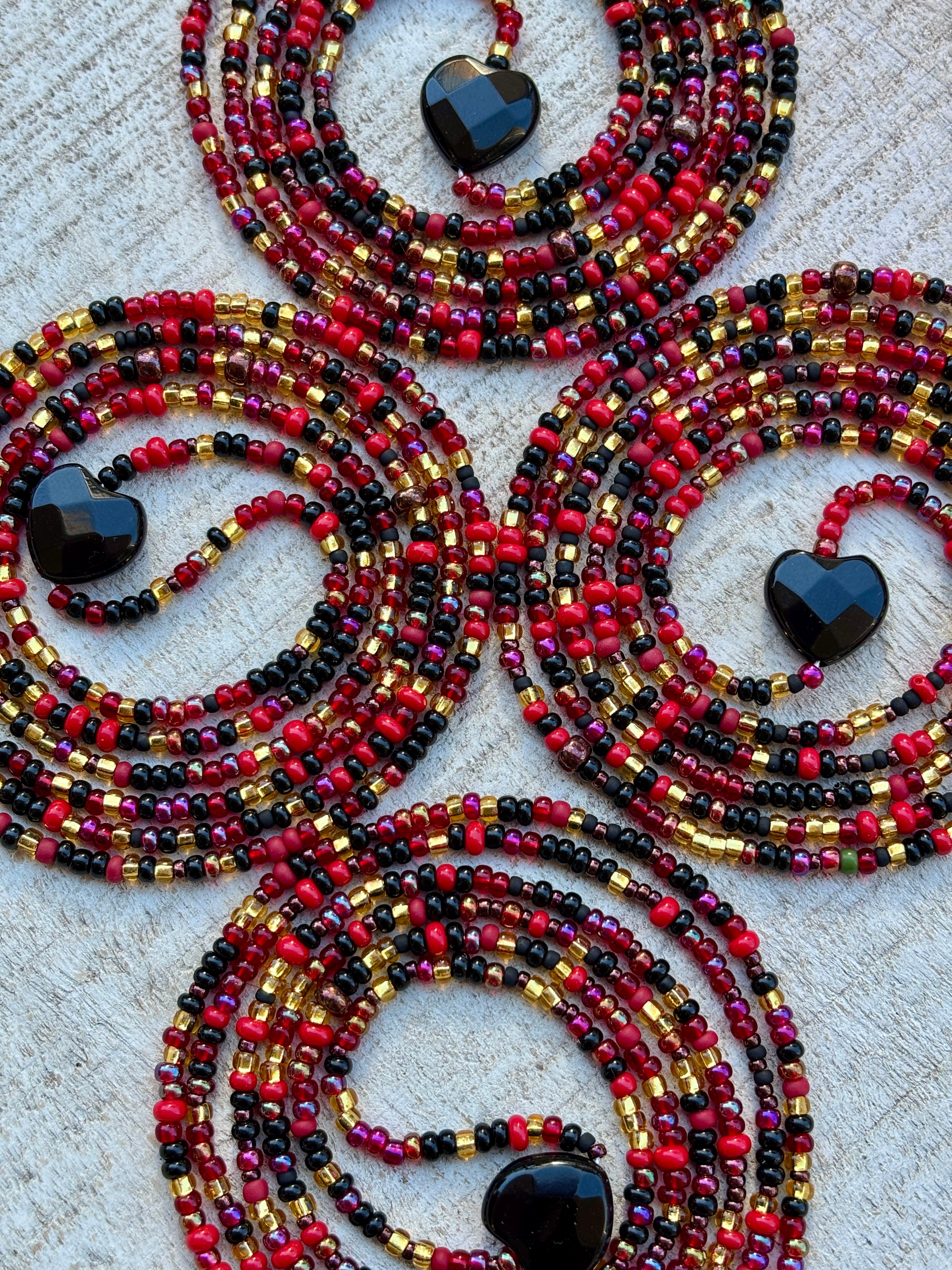 Black Love Waistbead