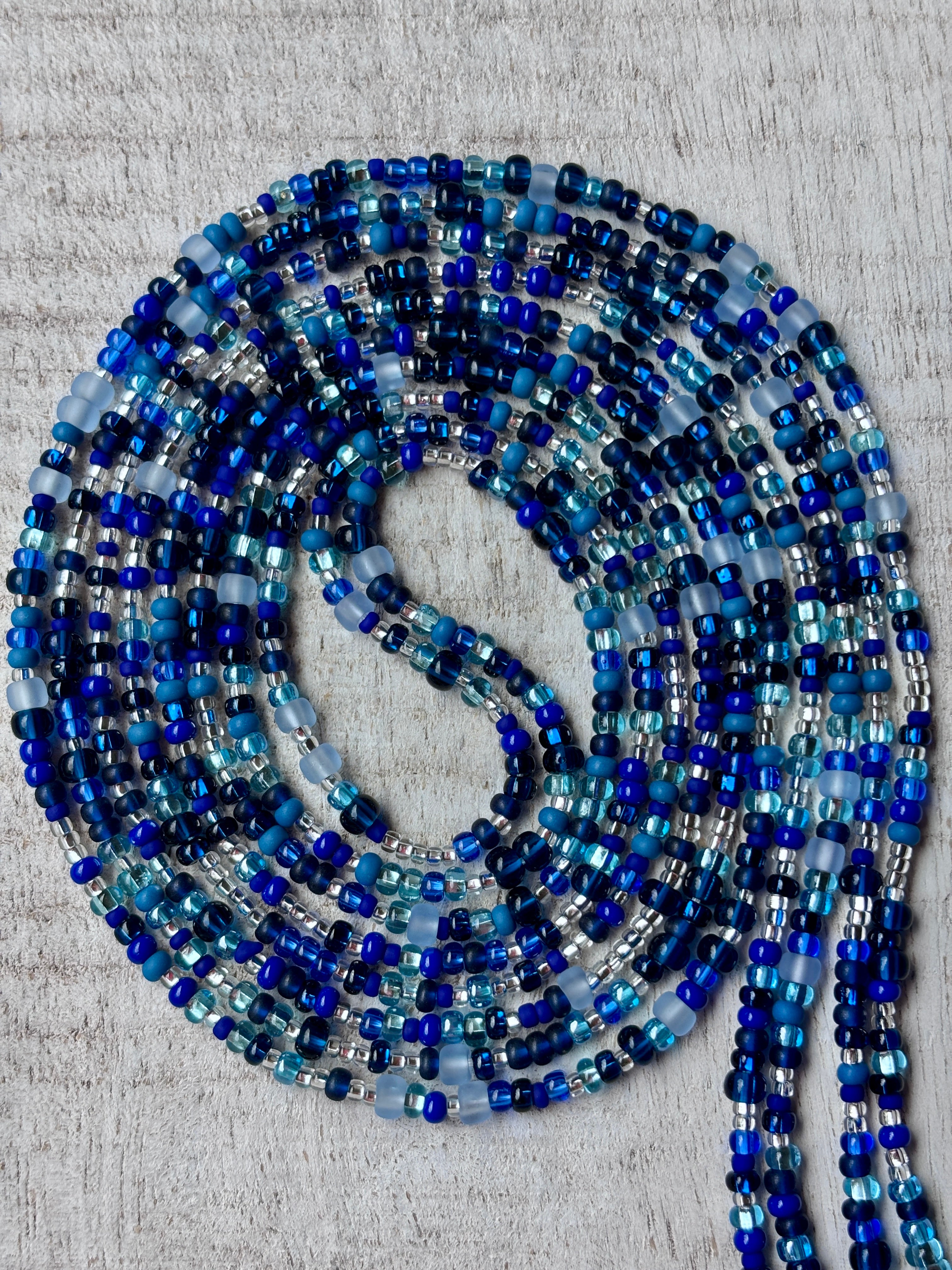 Denim on Denim Waistbead