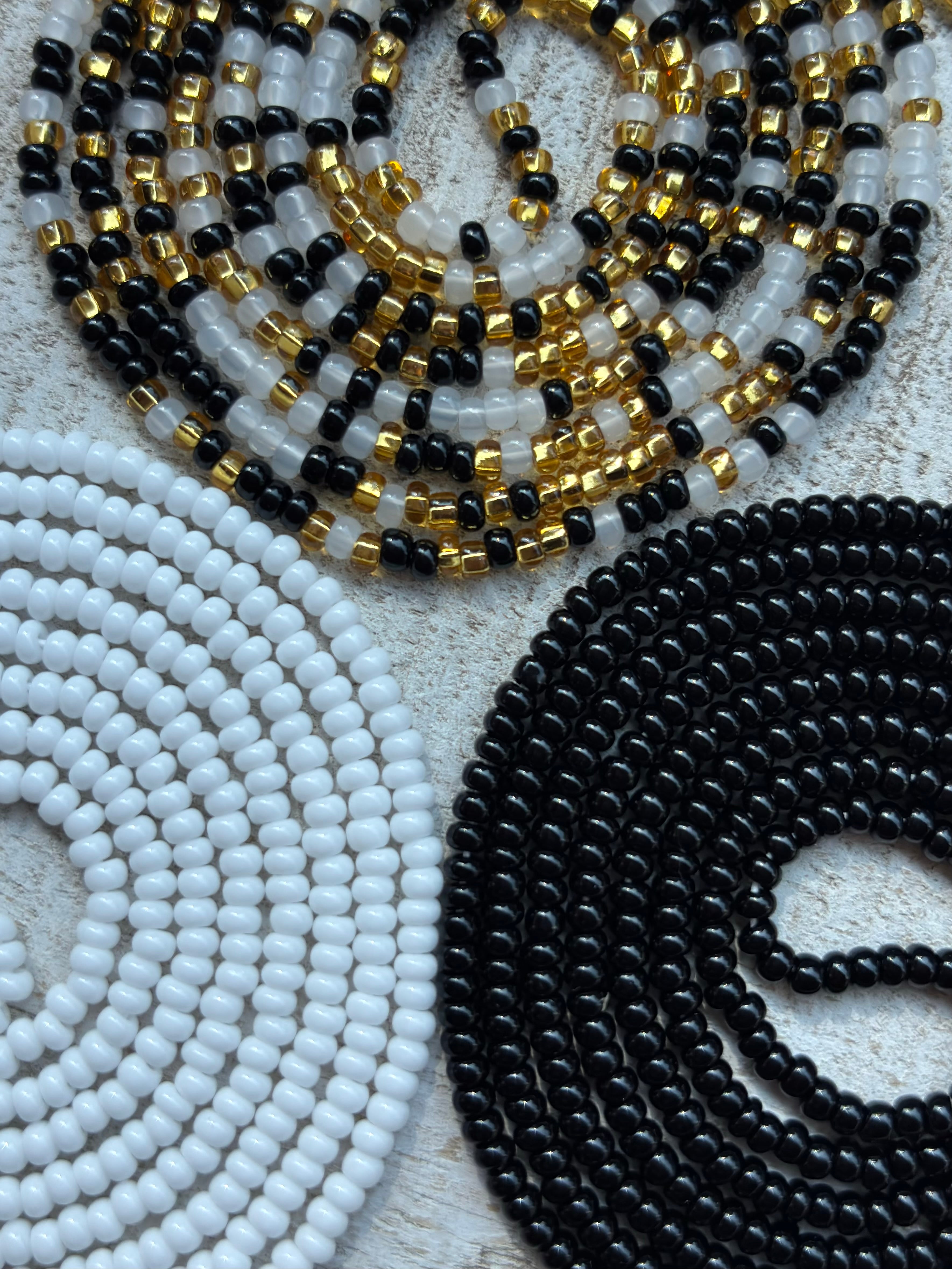 Neutral- 3 Piece Waistbead Set