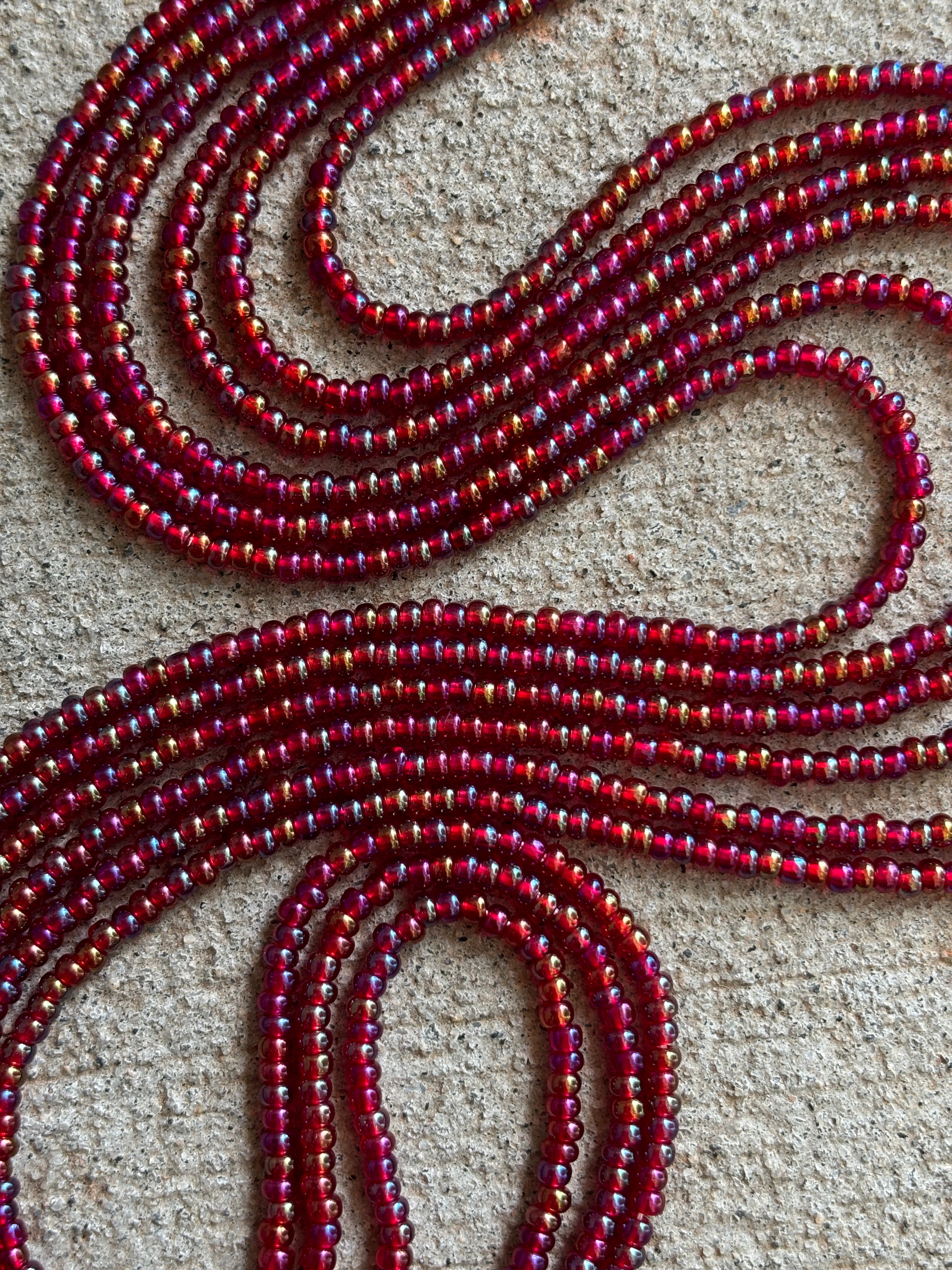 Sangria Waistbead