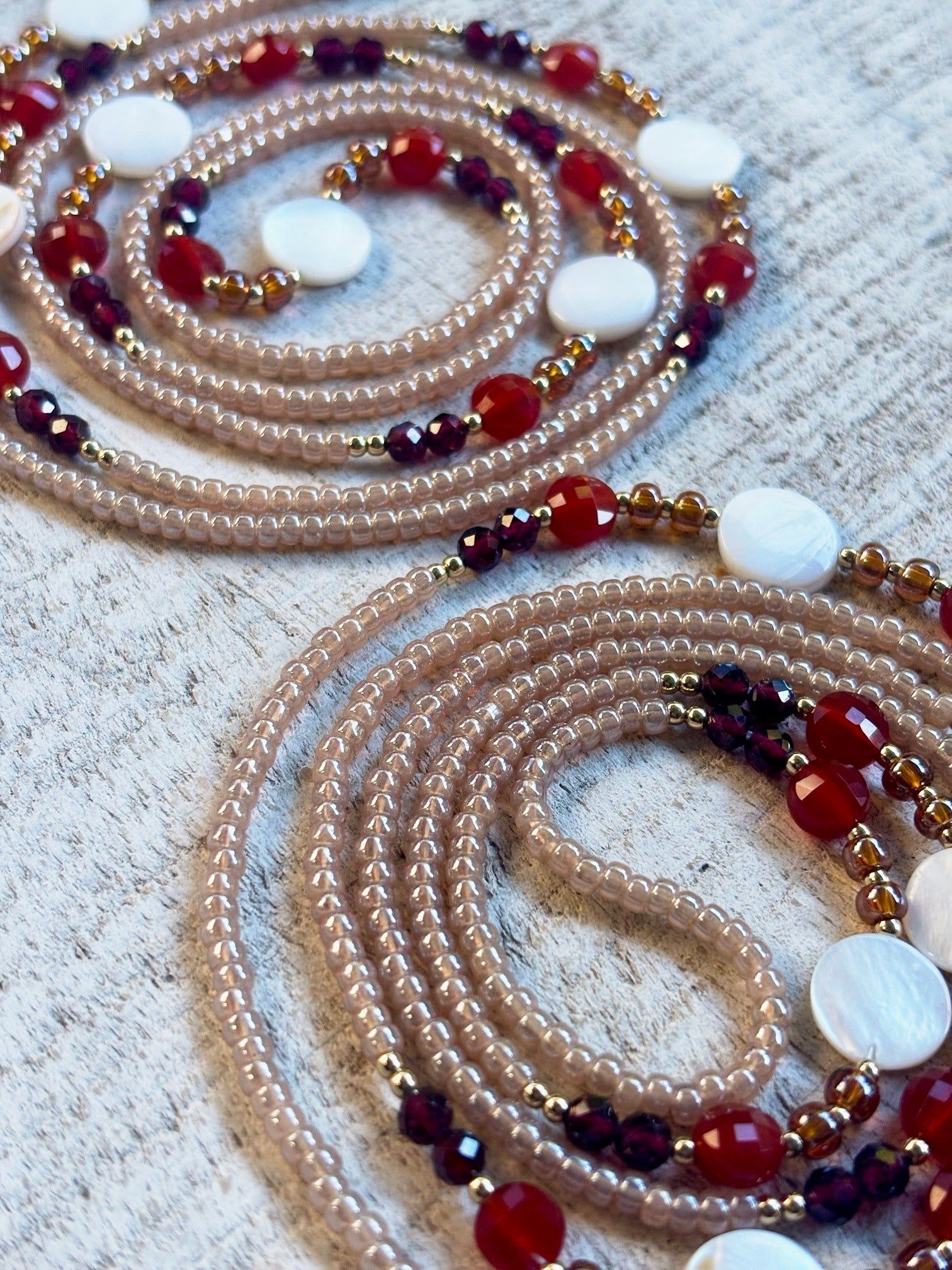 Autumn Jewel Waistbead