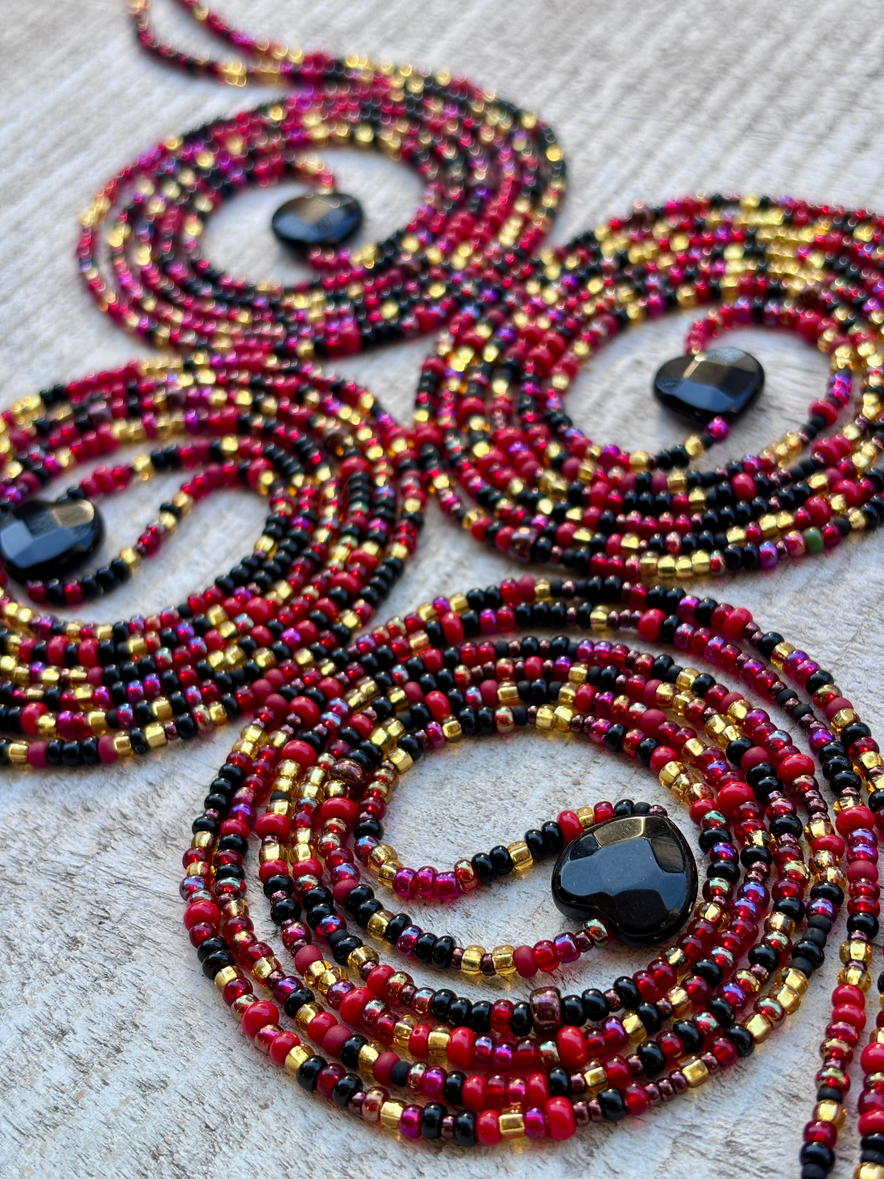 Black Love Waistbead