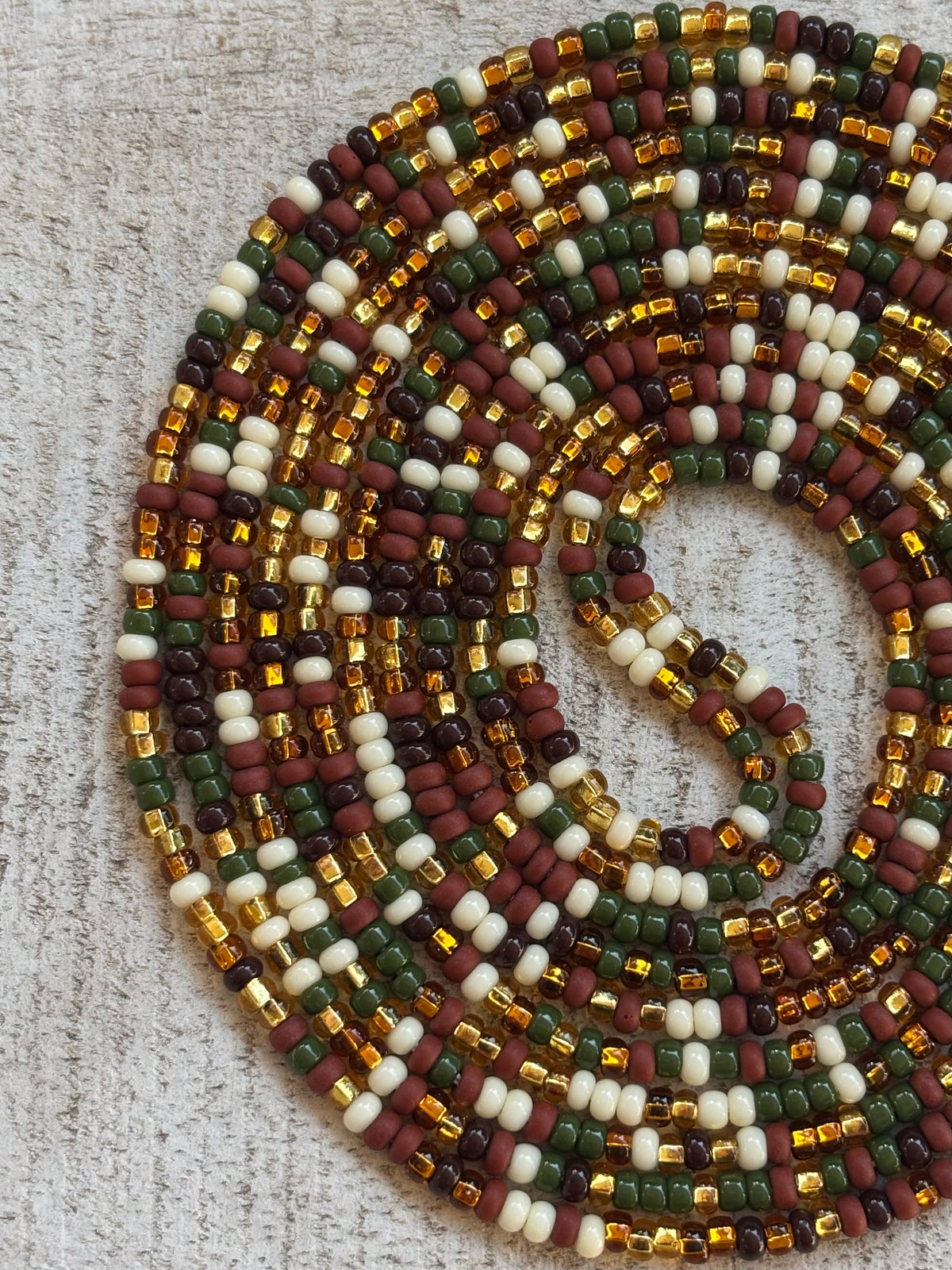 Earthy- 3 Piece Waistbead Set