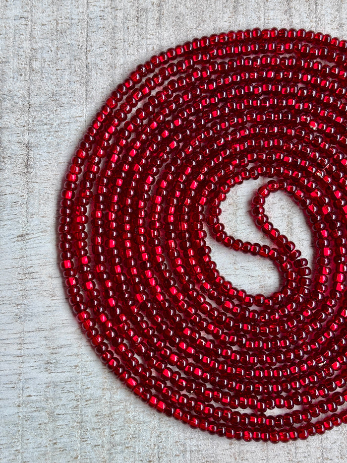 Galentine Waistbead, handcrafted African tie-on waist beads by Raine Waistbeads