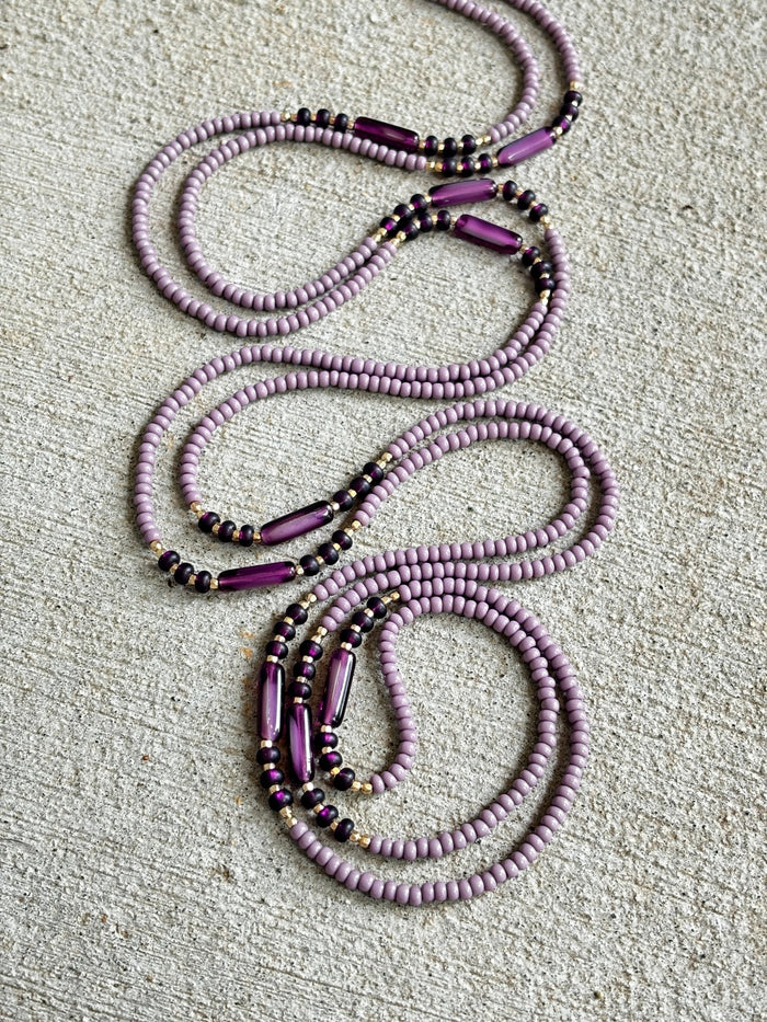 Bellissima Waistbead, handcrafted African tie-on waist beads by Raine Waistbeads