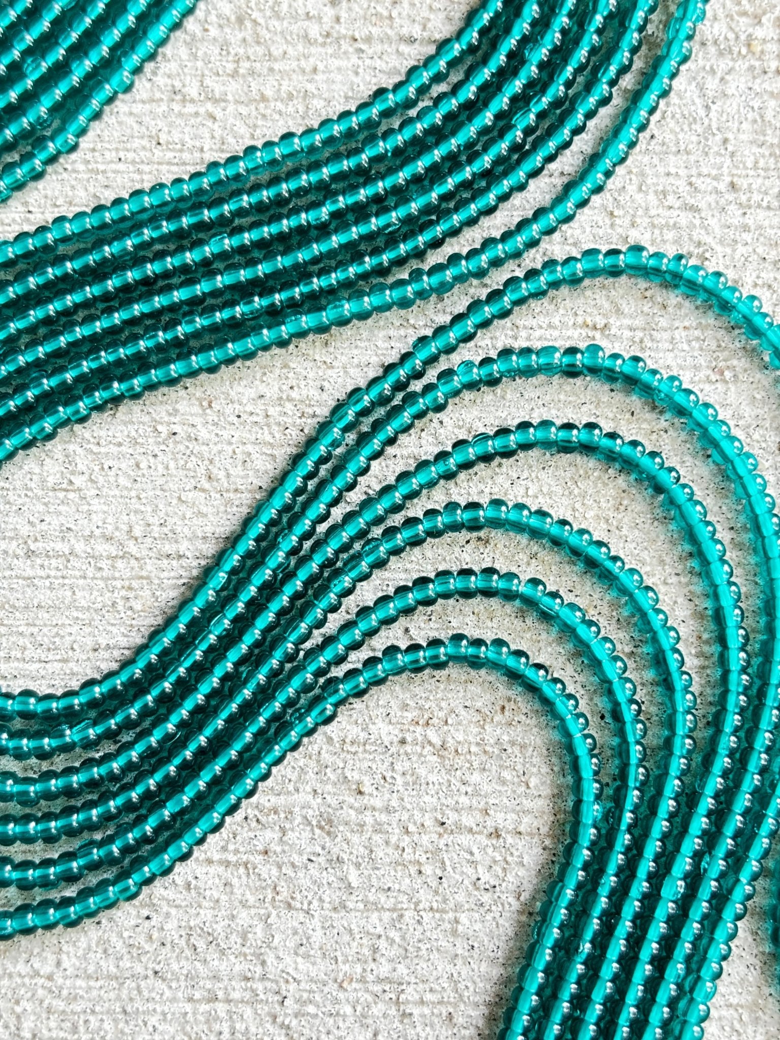 {{ African Waistbeads }} {{ Waist Beads}} - {{ Raine Waistbeads}} (8596705378562) turquoise Raine Waistbeads