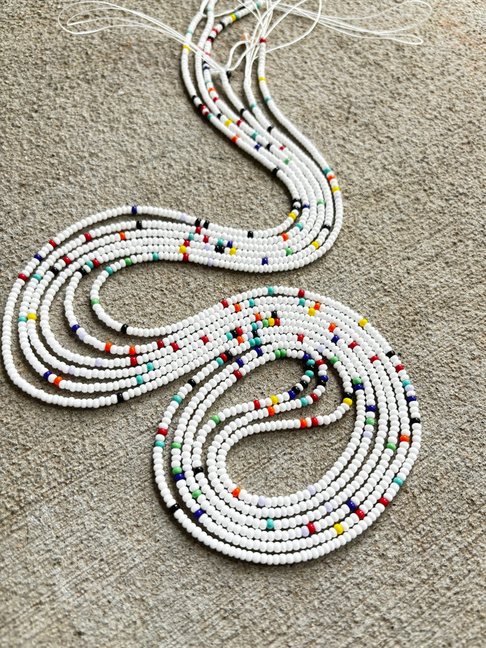 Yang Waistbead, handcrafted African tie-on waist beads by Raine Waistbeads